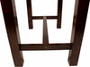 BAR TABLE CHUNK 1800MM DARK WALNUT