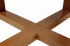 COFFEE TABLE CHUNK 700MM LIGHTOAK