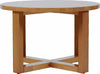 COFFEE TABLE CHUNK 700MM LIGHTOAK