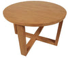 COFFEE TABLE CHUNK 700MM LIGHTOAK