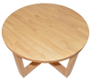 COFFEE TABLE CHUNK 700MM NATURAL