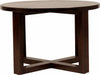 COFFEE TABLE CHUNK 700MM DARK WALNUT