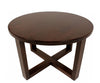 COFFEE TABLE CHUNK 700MM DARK WALNUT