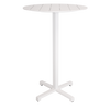 TOP TABLE LUMO RD 700MM WHITE