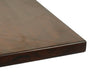 TOP TABLE TIMBER 1200MM X 800MM DARK WALNUT