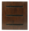 TOP TABLE TIMBER 1200MM X 800MM DARK WALNUT