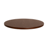 TOP TIMBER GRAIN RD 800MM DARK WALNUT