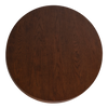 TOP TIMBER GRAIN RD 800MM DARK WALNUT