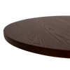 TOP TIMBER GRAIN RD 800MM DARK WALNUT