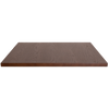 TOP TIMBER GRAIN SQ 800MM DARK WALNUT