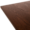 TOP TIMBER GRAIN SQ 800MM DARK WALNUT