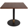 TOP TIMBER GRAIN SQ 800MM DARK WALNUT