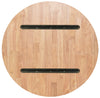 TOP TABLE TIMBER RD 700MM NATURAL