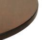 TOP TABLE TIMBER RD 800MM DARK WALNUT