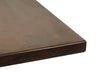 TABLE ARC 80X50 BLACK - 1200X700 WALNUT