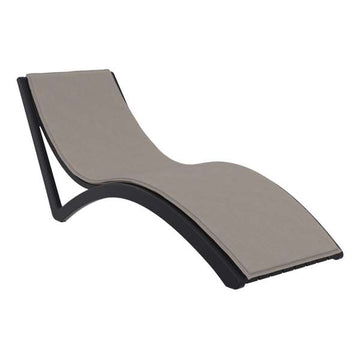 Black / Light Brown Seat Cushion