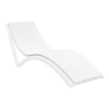 White / White Seat Cushion