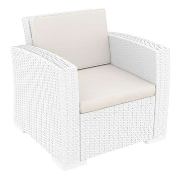 White / Beige Cushion